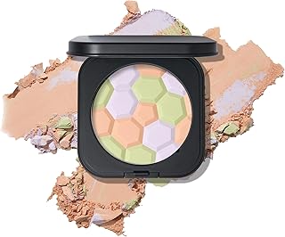 LAURA GELLER Filter Finish Pressed Radiant Setting Powder, Color Correcting For Even Tone, Universal