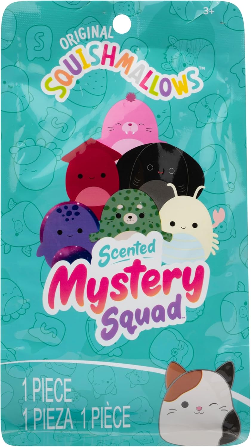 Squishmallows Original Scented Sealife Mystery Bag (5-Inch) – Official Jazwares Plush (Little)