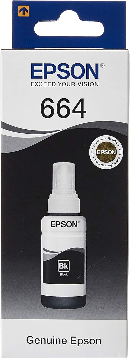 Epson EcoTank 664 Black Genuine Ink Bottle
