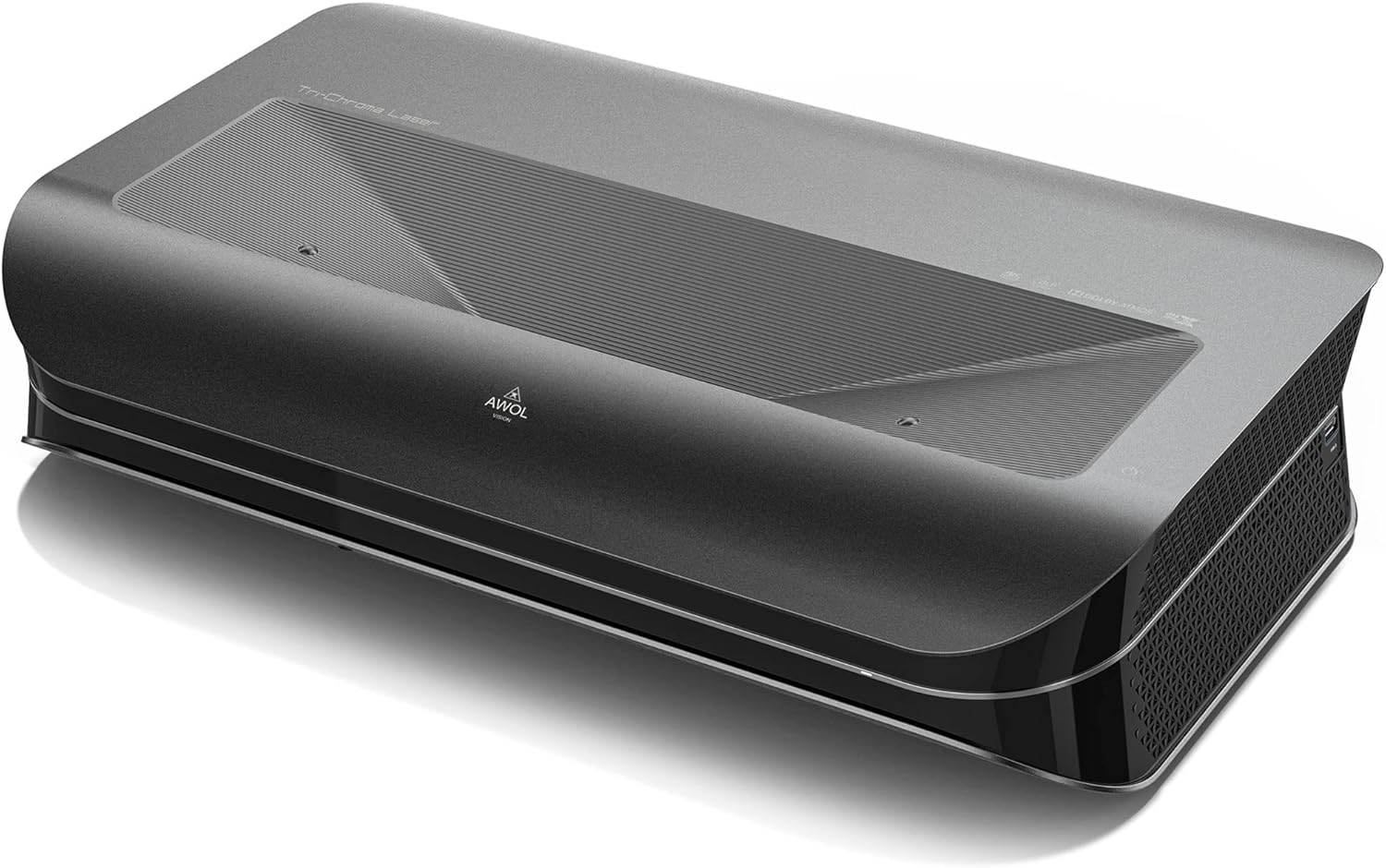 AWOL VISION LTV-2500 4K UHD Ultra Short Throw Triple Laser Projector with Dolby Vision & Atmos, Active 3D, 150", 2600 Peak Lumens, HDR10+, UST Laser TV Projector (Fire TV Stick 4K Max included)