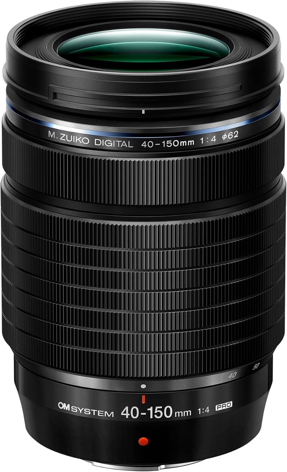 OM SYSTEM Olympus M.Zuiko Digital ED 40-150mm F4.0 PRO for Micro Four Thirds System Camera Compact Powerful Zoom Weather Sealed Design Fluorine Coating