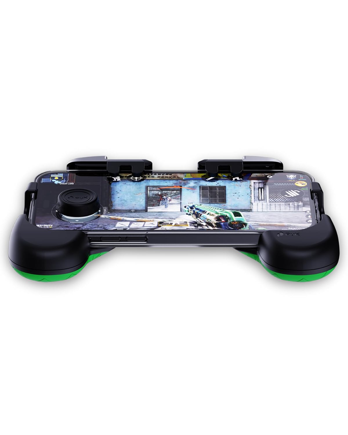 PUK One Bundle, 3 Piece Mobile Gaming Kit Thumbstick Triggers and Grip, Zero Delay Magnetic Controller Set for iOS and Android, Bundle and Save vs Buying the Parts Separately