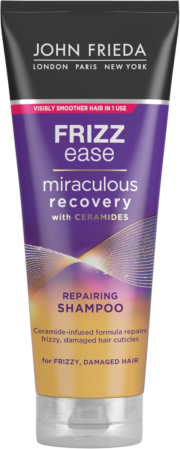 John Frieda,250 ml (Pack of 1) Frizz Ease Miraculous Recovery Shampoo, 250ml