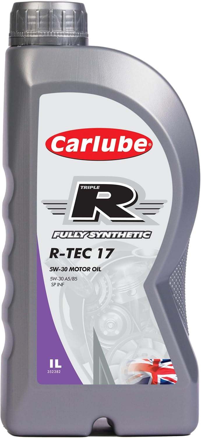 Carlube Triple R 5W-30 ACEA A5/B5, API SP Fully Synthetic Engine Oil R-TEC 17 1L