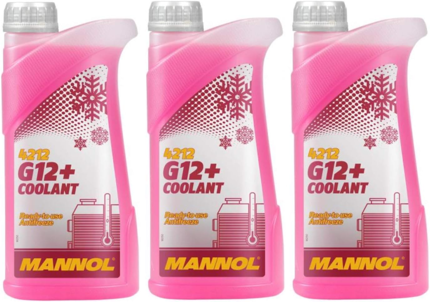 MANNOL G12+ Ready to Use Coolant Antifreeze, TL774D TL774F, 3 litres