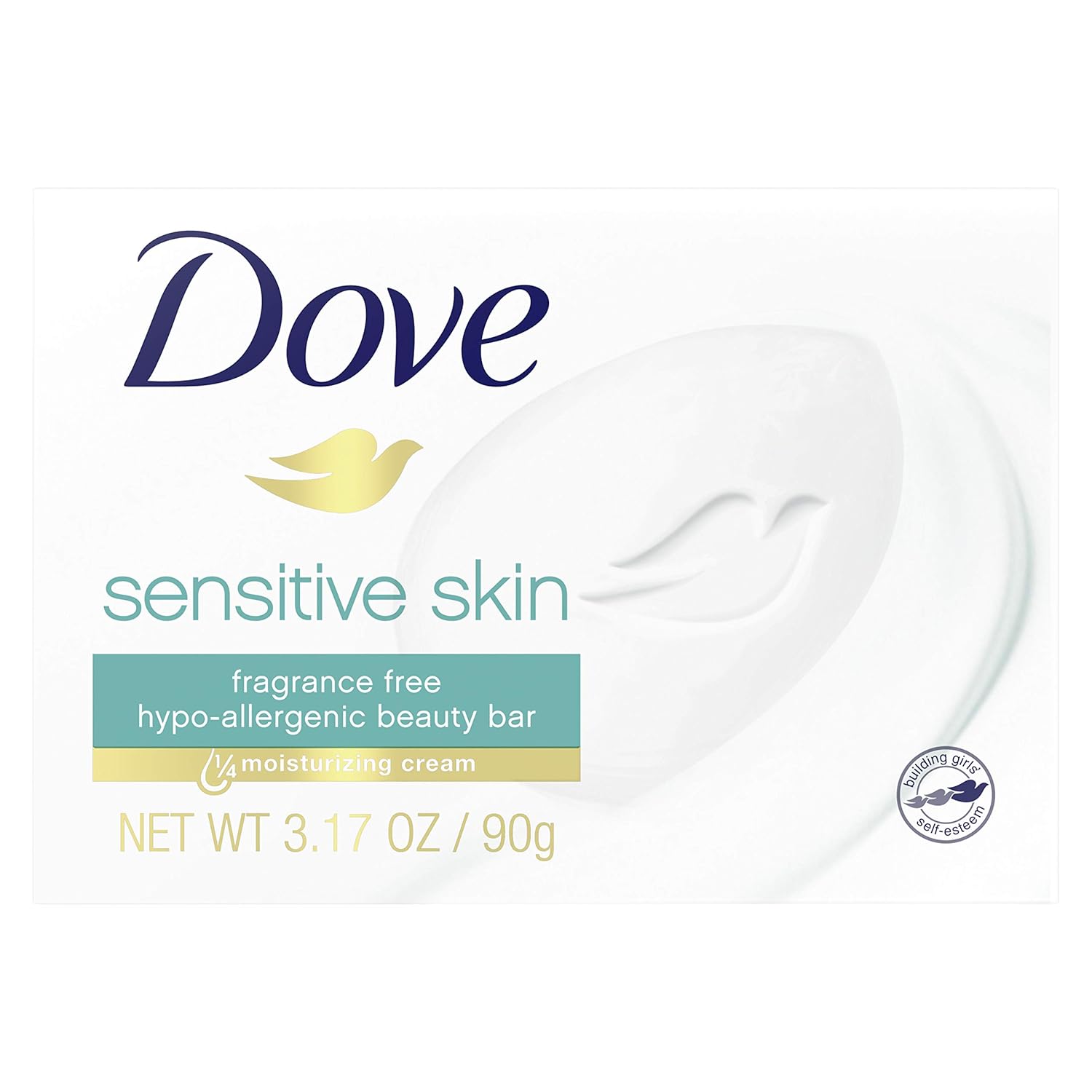 Dove Bar Soap for Sensitive Skin 3.15 oz (Pack of 8)