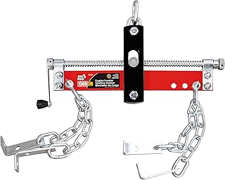BIG RED T32100 Torin Engine Hoist Shop Crane Accessory: Steel 3 Position Engine Leveler with Adjustable Handle, 3/4 Ton (1,500 lb) Capacity, Red