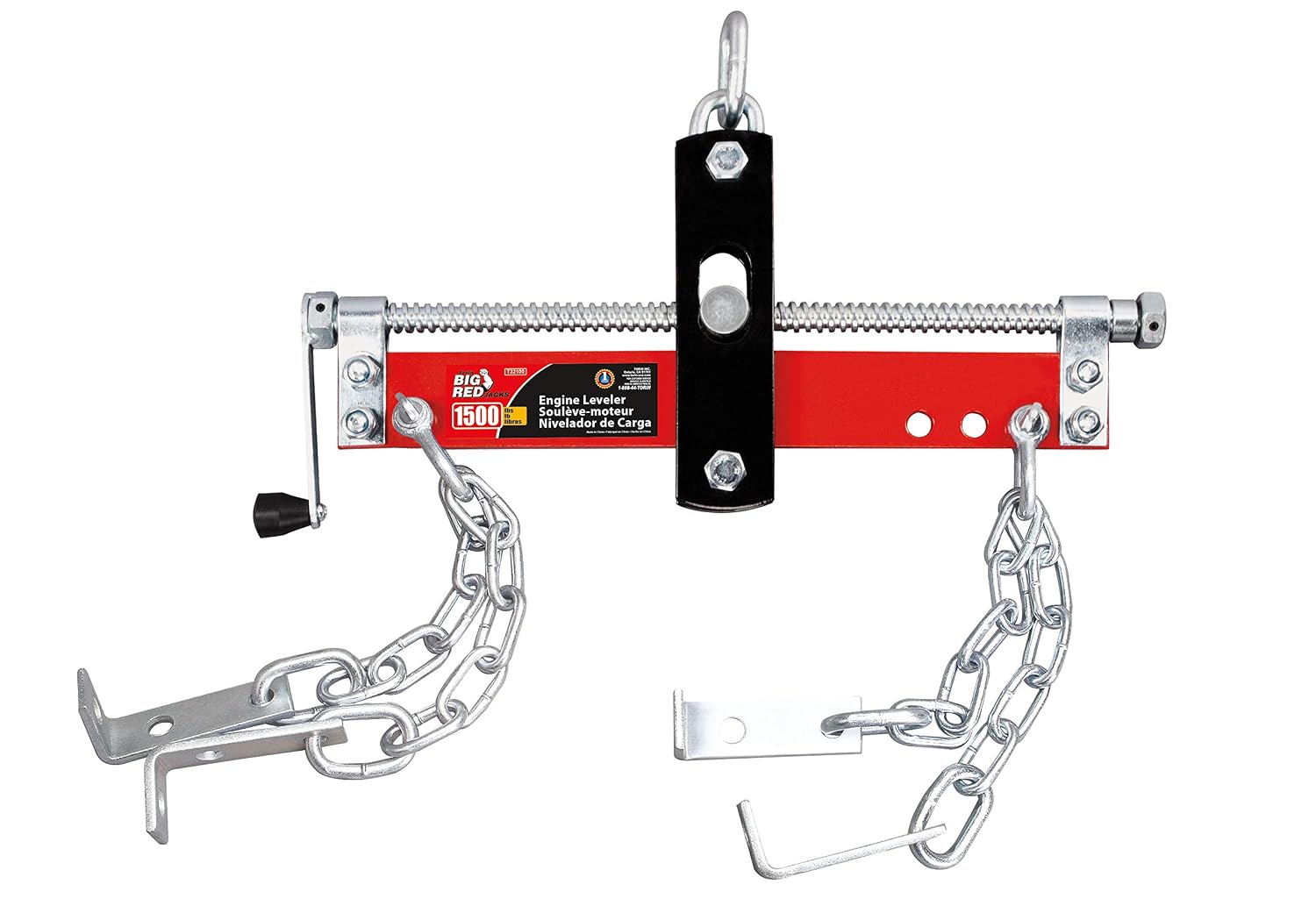 Big RED 1500LBS Engine Load Leveler, Engine Hoist Shop Crane Accessory