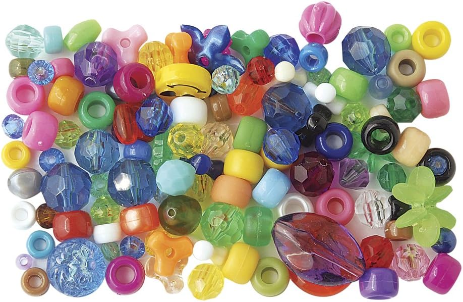 The Beadery 1-Pound Bag of Mixed Craft Beads