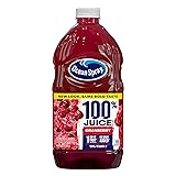 Ocean Spray® 100% Juice, Cranberry, 64 Fl Oz Bottle (Pack of 8)