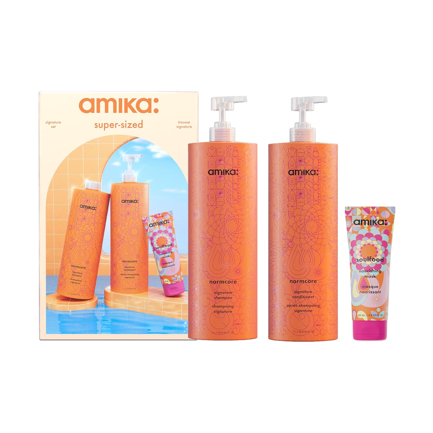 Amika super-sized signature set