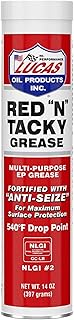 Lucas Oil 10005 Red 'N' Tacky Grease - 14 Oz.