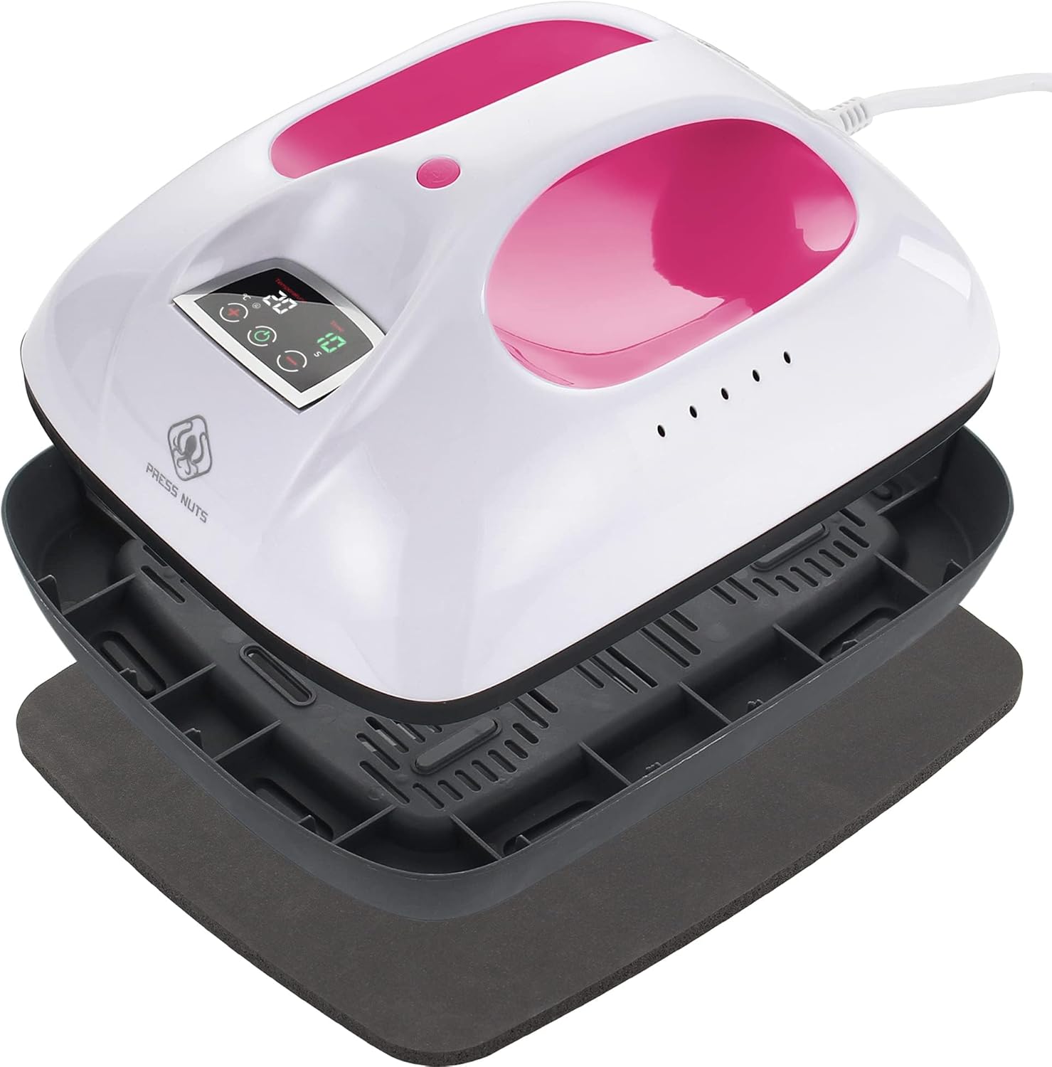 12" x 10"Heat Press,Small Easy Press Machine for T Shirts, Portable Heat Press Machine