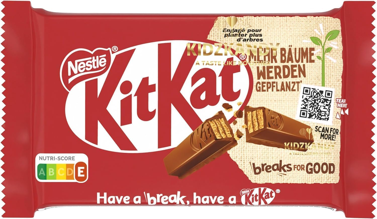 Chocolate Bars 4 Fingers | 41.5 g Milk Biscuit Chocolate Blocks | Bulk Gift Box | Easter Christmas Birthday Present School Gifts Milk Chocolate (12 Pack x 41.5g)