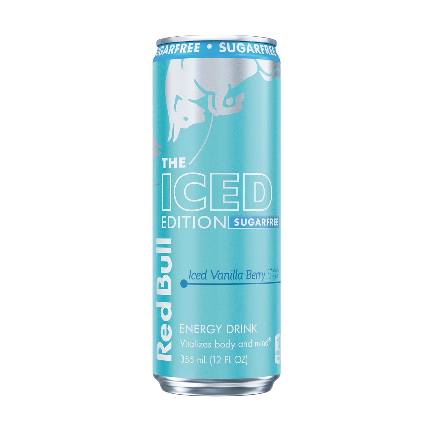 Red Bull Iced Edition Sugarfree Energy Drink, Iced Vanilla Berry, 12 fl. oz. can, with 114mg Caffeine, Taurine & B Vitamins