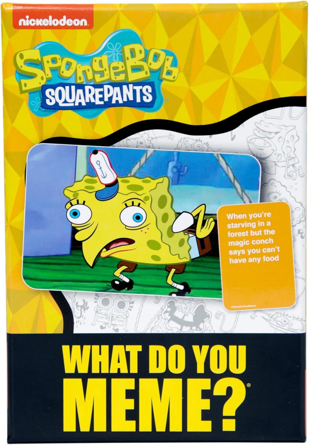 WHAT DO YOU MEME?® Spongebob Squarepants Expansion Pack - Family Card Games for Kids and Adults