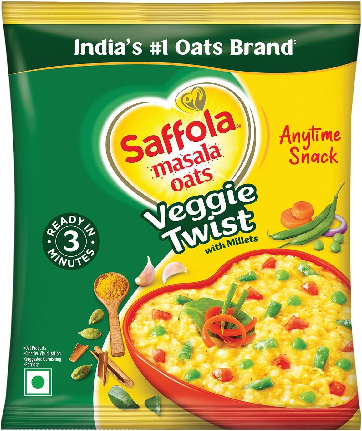 Saffola Masala Oats (Veggie Twist)