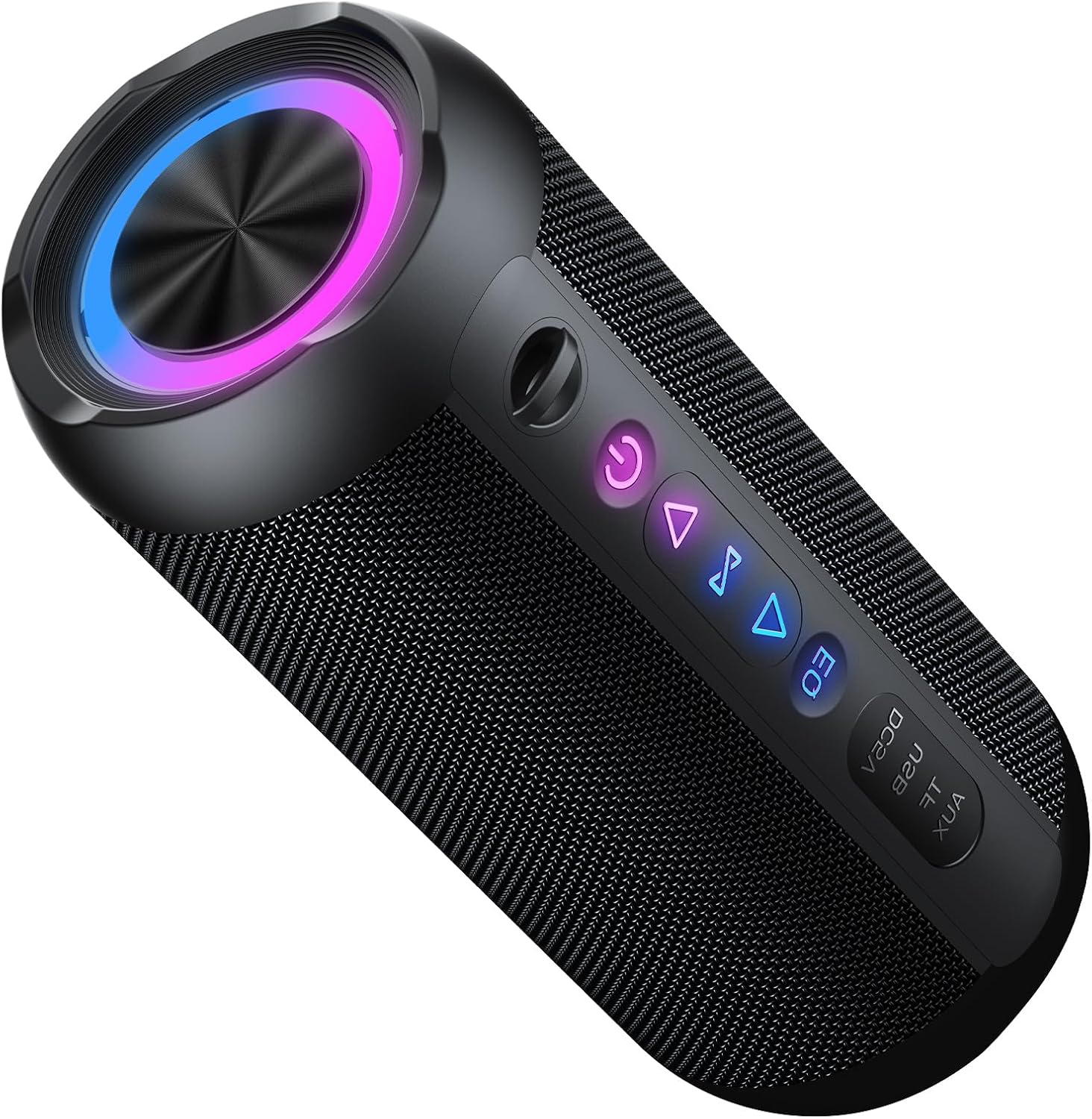 taopodo Portable Bluetooth Speaker with 30W Stereo Sound, 3 EQ Mode & 3 RGB lights, IPX7 Waterproof, 30H Playtime, TWS Wireless Pairing, Outdoor Speaker for Home, Outdoors and Hiking