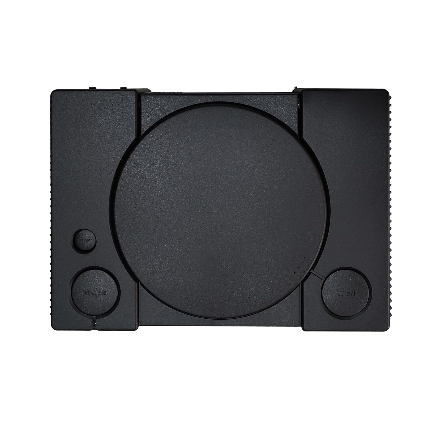 For SONY PlayStation 1 PS1 Brand New Transparent Shell, Multi-Color Replacement Housing for 5500/7000/7500/9000 Series (Black)