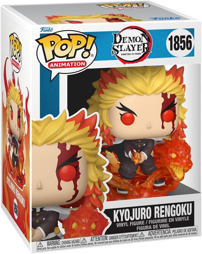 Funko Pop Premium: Demon Slayer - Rengoku 9th Form - Collectable Vinyl Figure - Gift Idea - Official Merchandise - Toys for Kids & Adults - Anime Fans - Model Figure for Collectors and Display