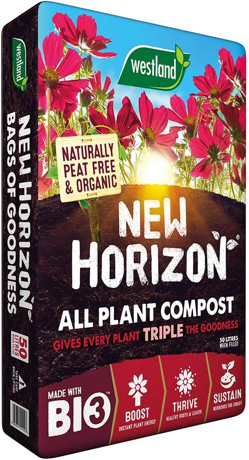 New Horizon Westland All Plant Compost 100% Peat Free 50L