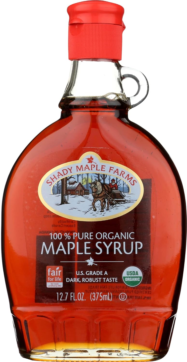 Shady Maple Farms Organic Grade A Maple Syrup, 12.7 Fl Oz