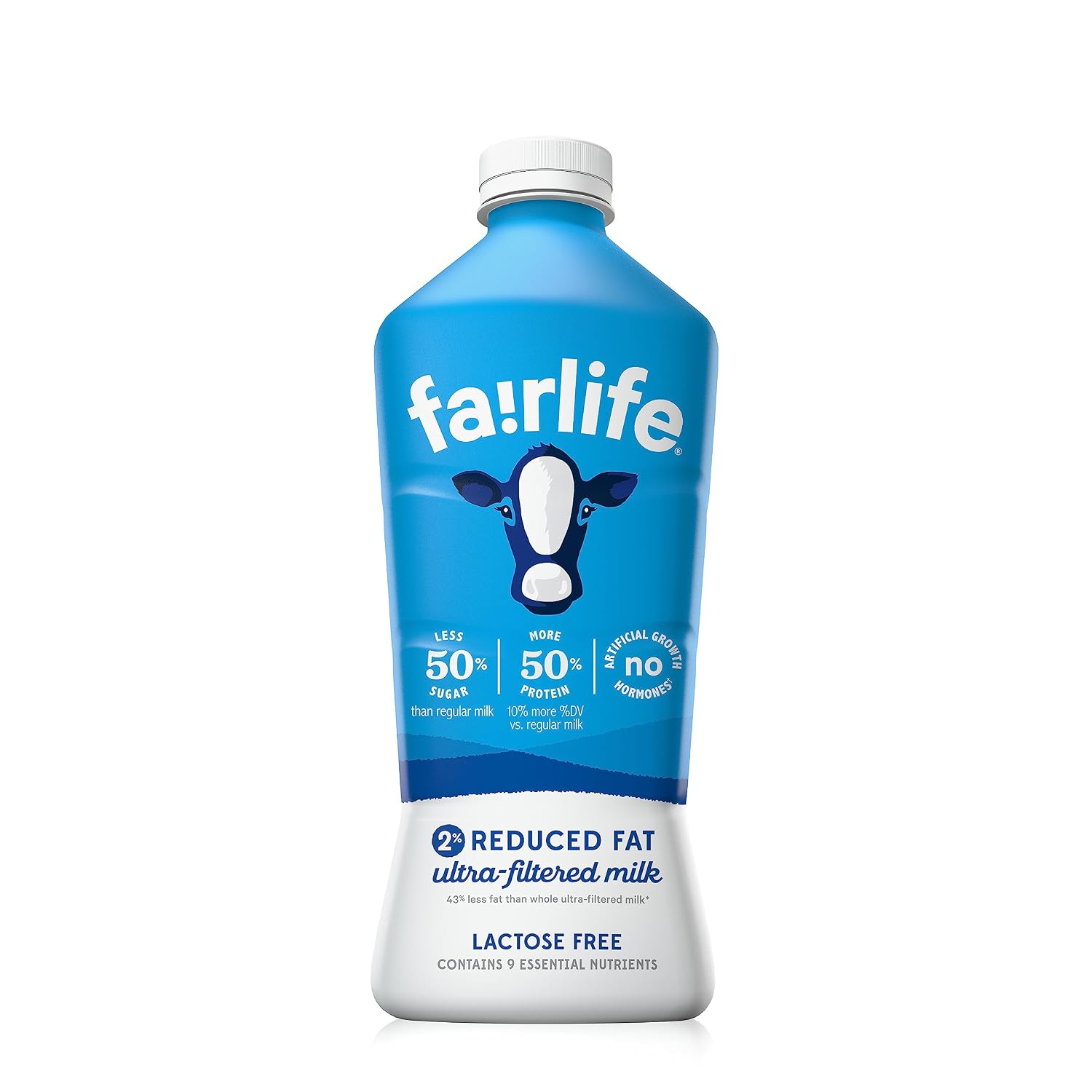 fairlife 2% Reduced Fat Ultra-Filtered Milk, Lactose Free, 52 fl oz