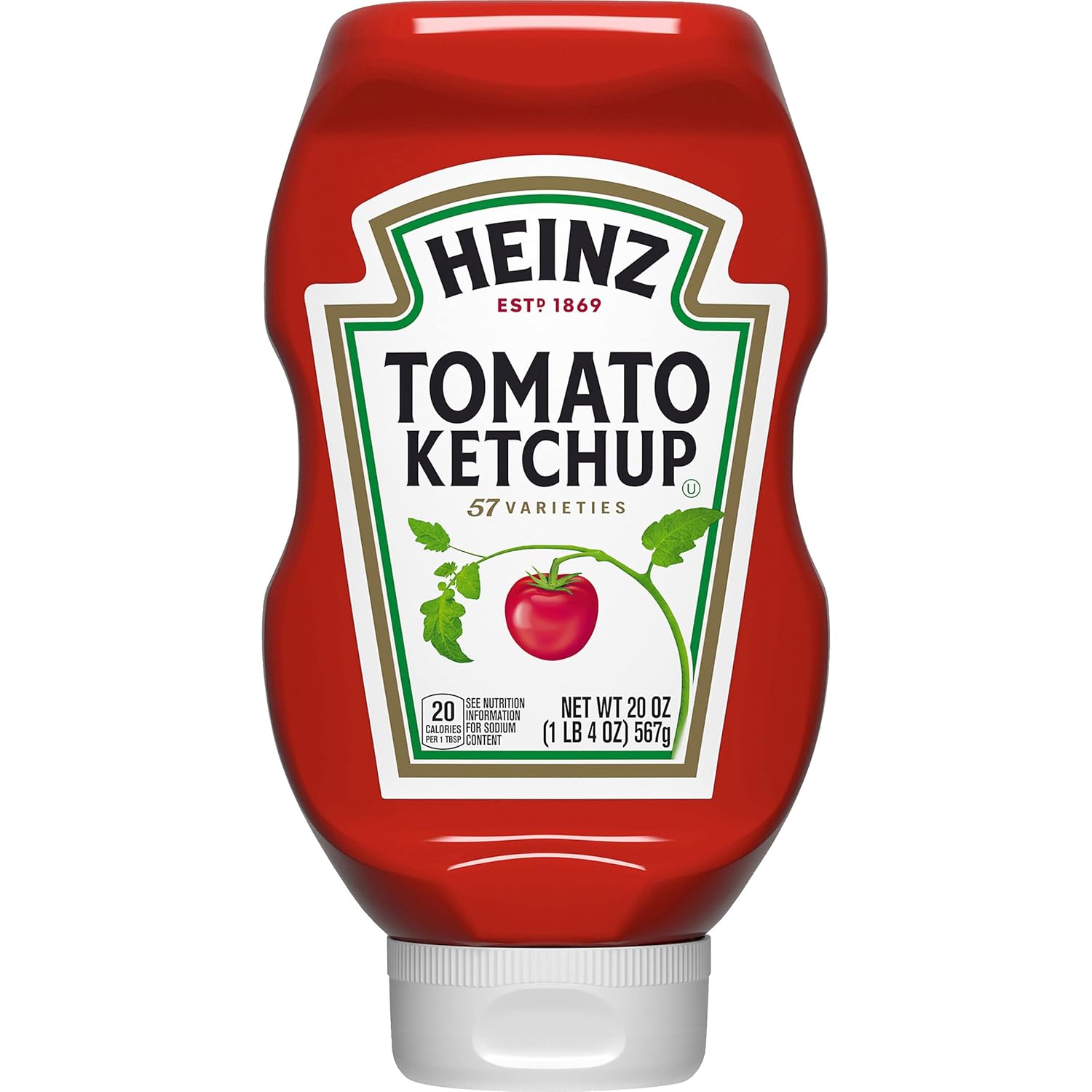 Heinz Tomato Ketchup, 20 oz Bottle