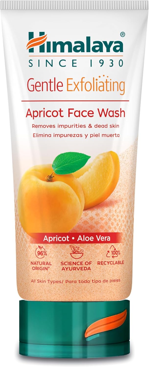 Himalaya Gentle Exfoliating Apricot Scrub| Suitable for all skin types - 75ml