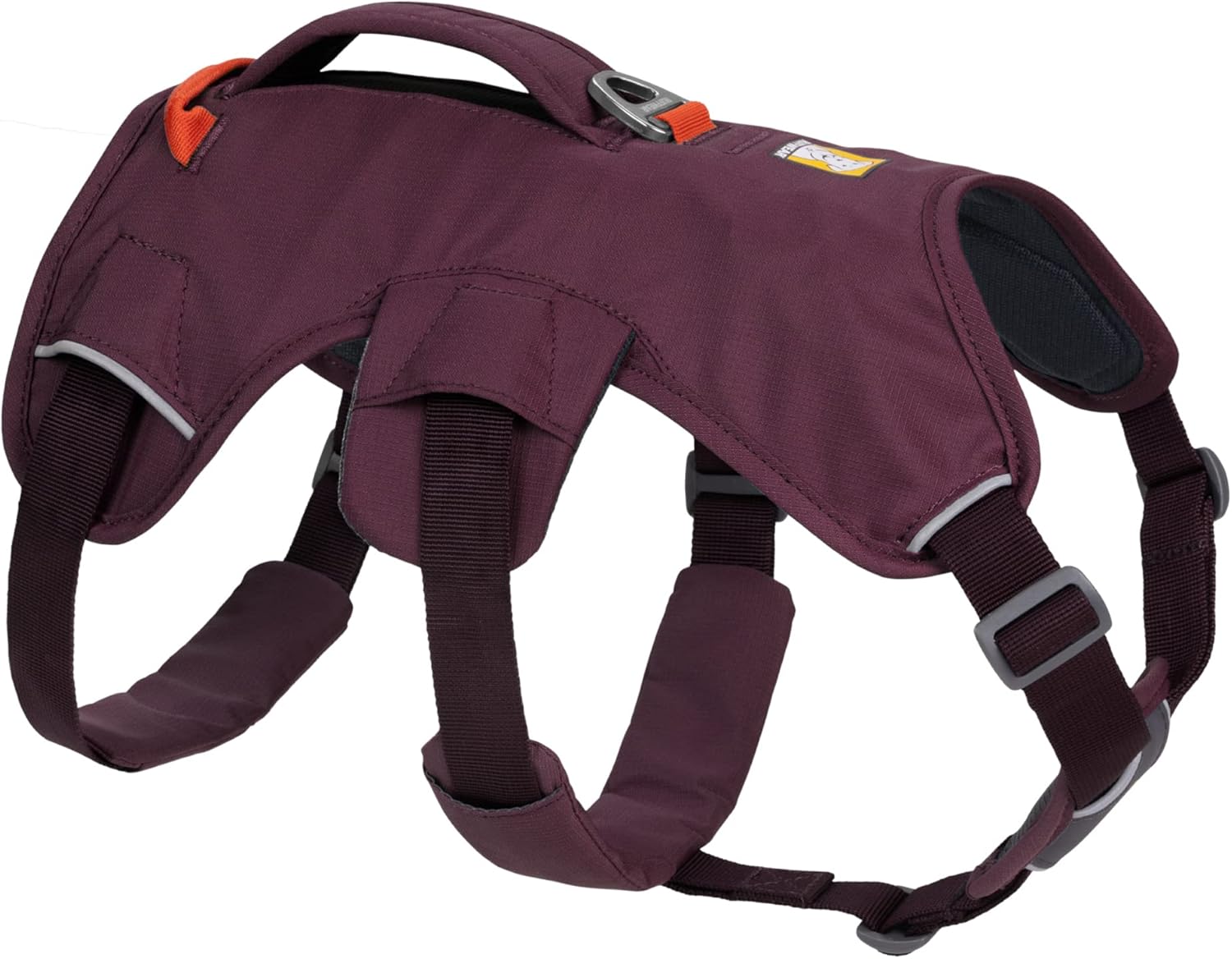 Ruffwear, Web Master, Multi-Use Support Dog Harness, Hiking and Trail Running, Service and Working, Everyday Wear, Purple Rain, Large/X-Large