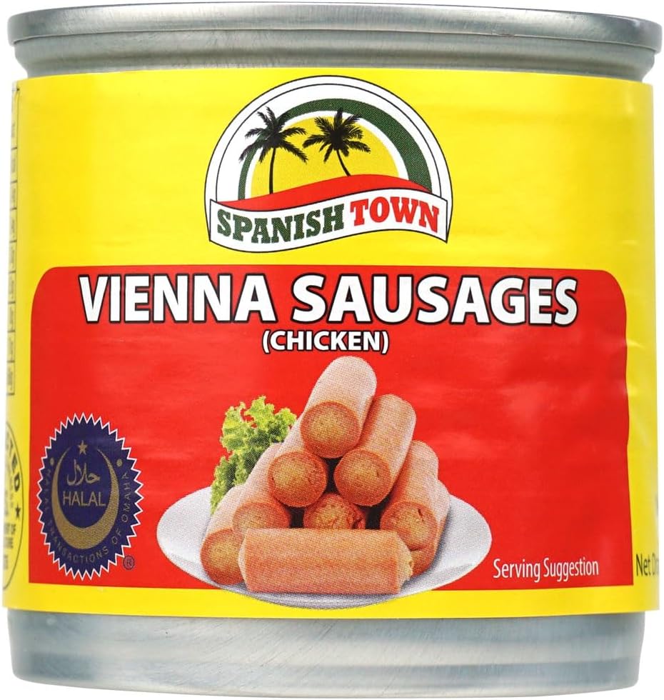 Spanish Town Chicken Vienna Sausages, 142g (Pack of 1)