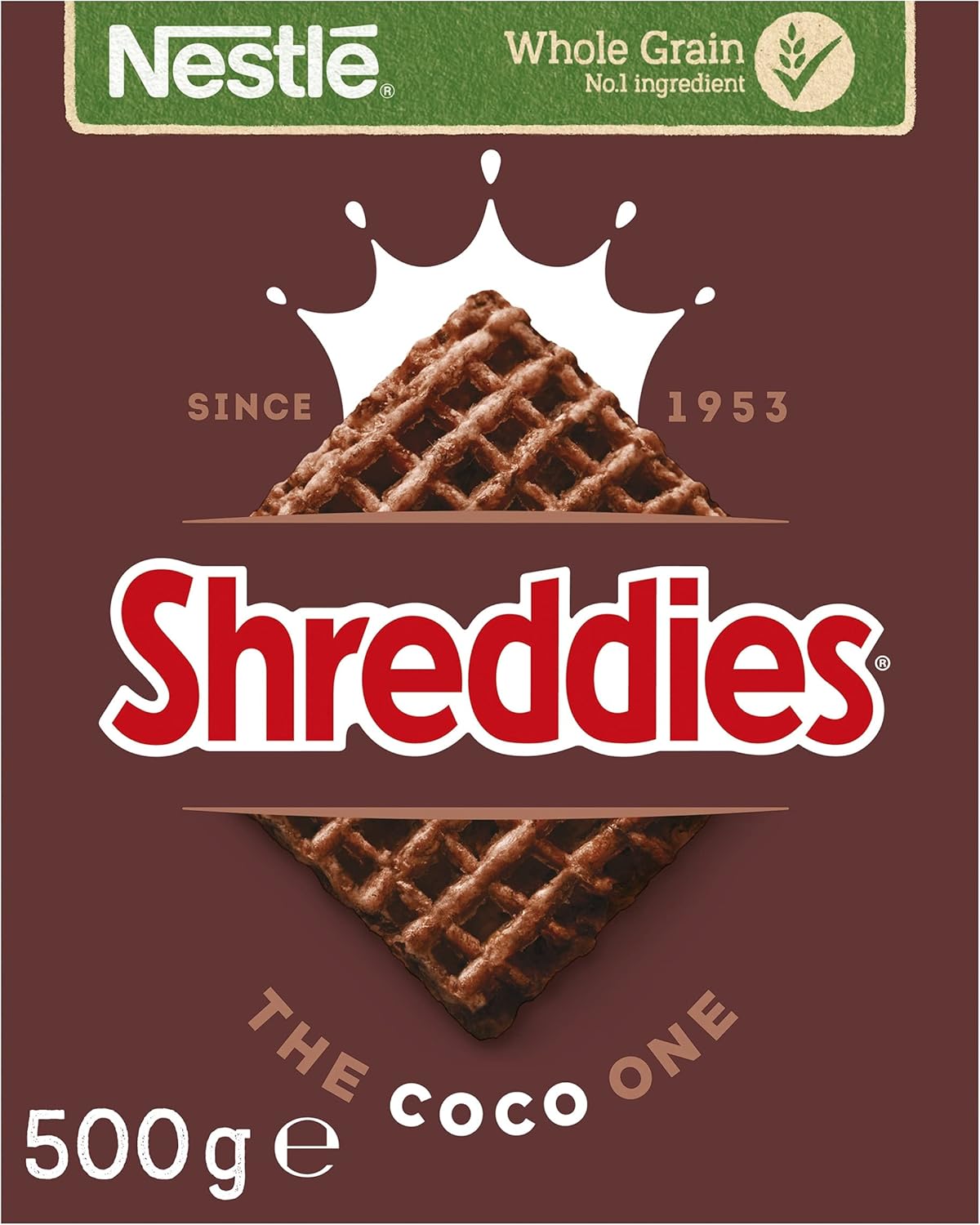 Nestlé Shreddies The Coco One Cereal, 500g