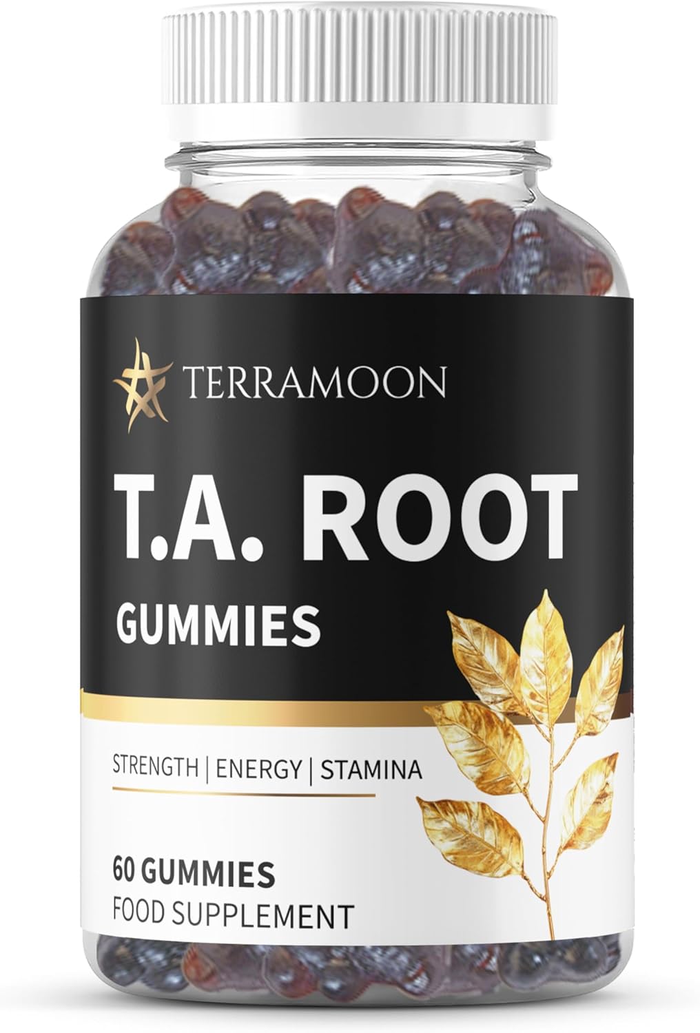 TongAliRoot Gummies, 200:1 Extract, 30 Day Supply, 60 Gummies, 2 a Day, 600mg per Serving