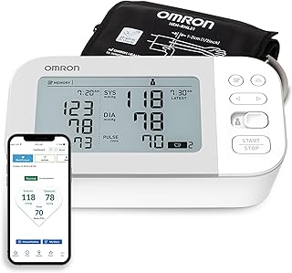 OMRON Gold Upper Arm Blood Pressure Monitor - Clinically Validated Blood Pressure Arm Cuff - Use OMRON Connect App for Unlimited Free Measurements