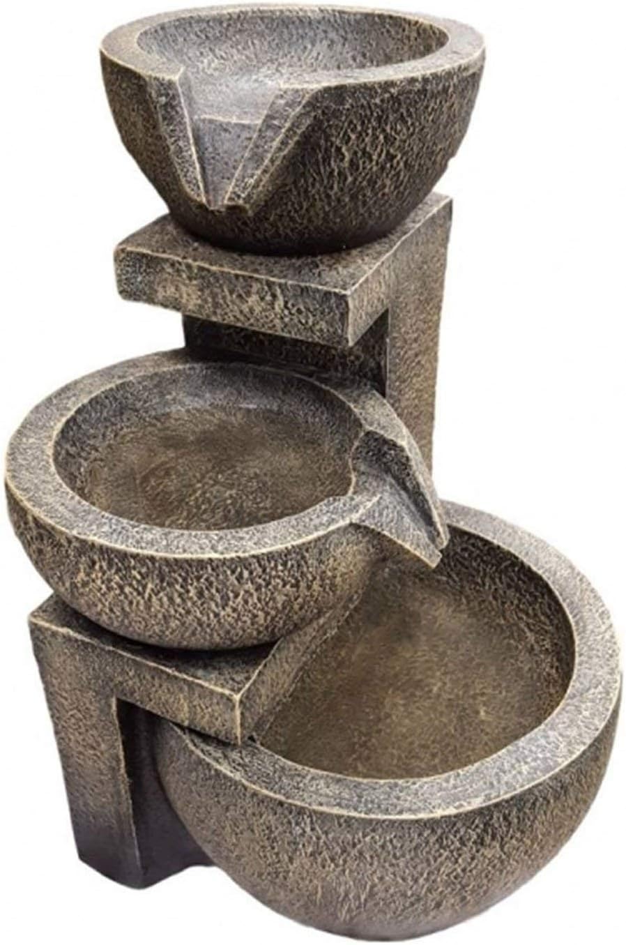 Smart Garden Solar Genoa Cascade Oriental Garden Water Feature Fountain