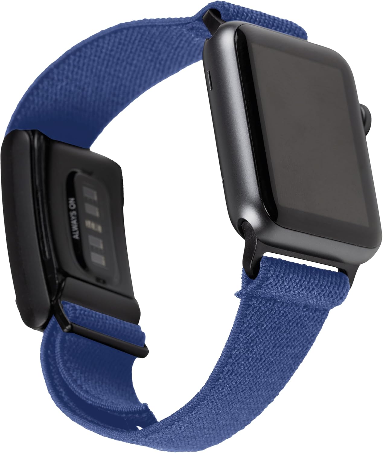 Hybrid- Band Compatible with Apple Watch and Whoop 4.0 Band Hybrid - Odor Resistant, Breathable Nylon