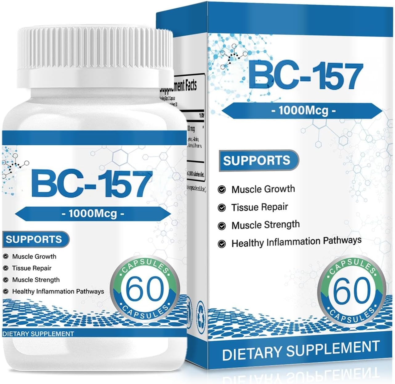 New Protective Compound, Natural, Standard Label Products 1 Bottle（60 PCS）