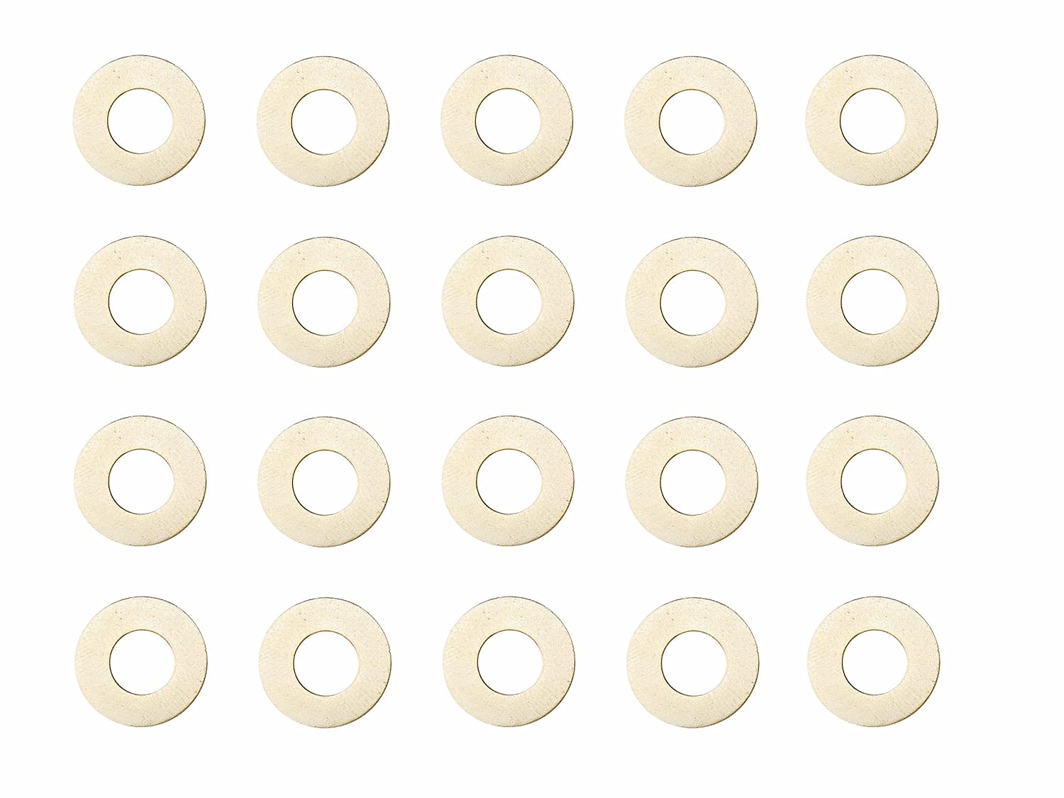 Compatible with Mini Adamas 273 EDC Pocket Knife Brass Washer Gasket,Folding Knives Replacement Cushion Pad Ring,Pivot Pin Washers Meson Bearing Washer for Knife Maker, 0.6x14x6.2 mm,Pack of 20 pcs