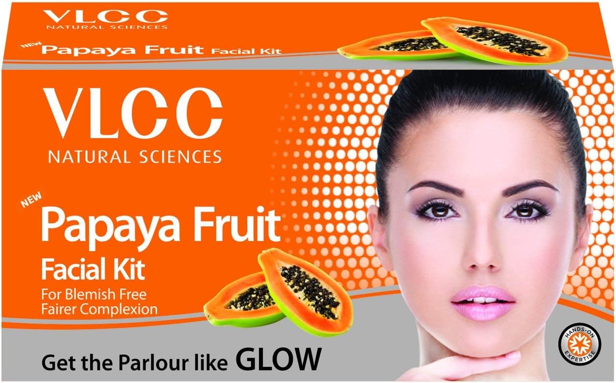 VLCC Papaya Fruit Facial Kit, 60g