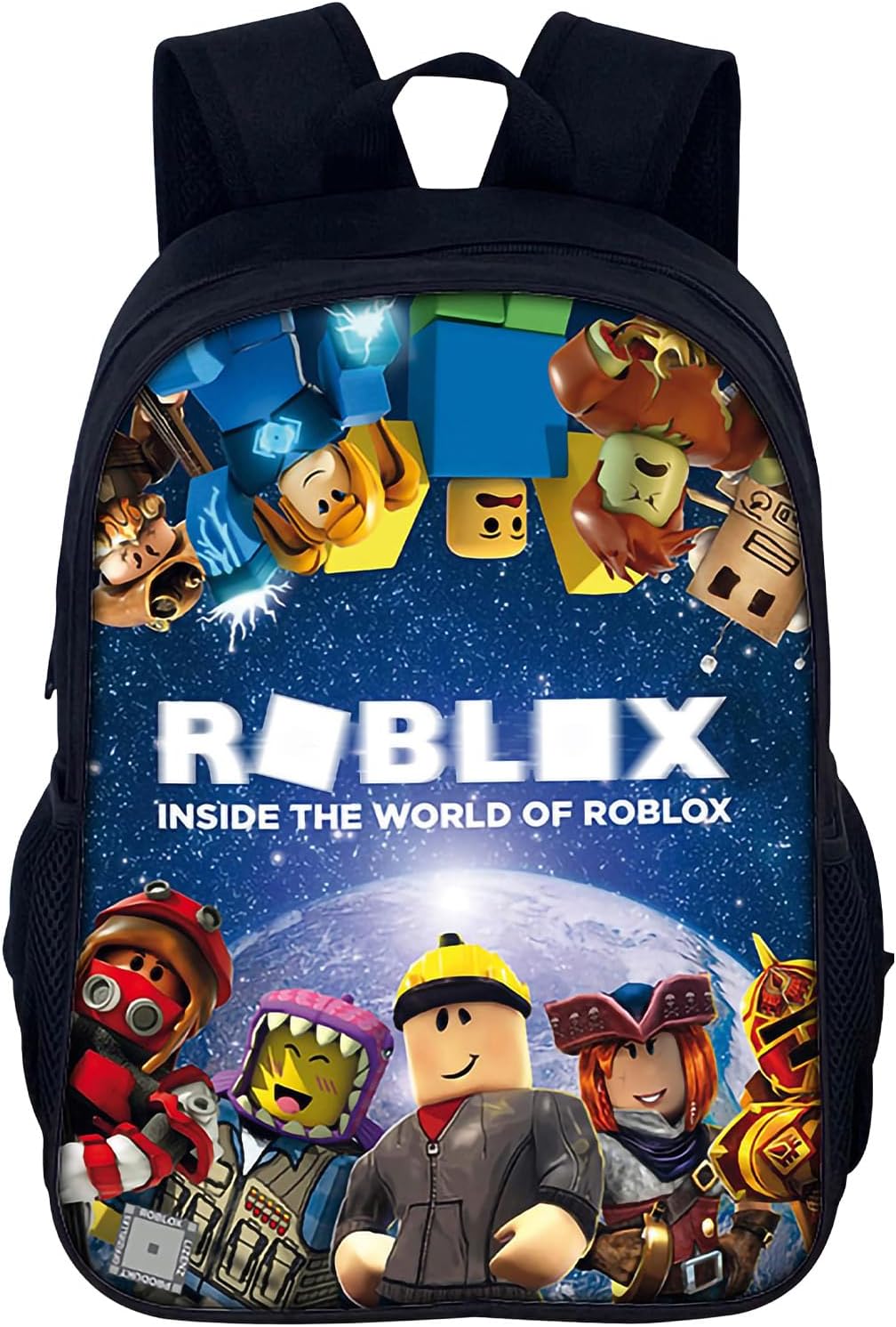 PQKL-party Roblx Backpack Roblx Bag,14 Inch Kids Backpack for Boys,3d Printed Cosplay Anime Bag for Aged 3-5 Years, Gifts for Fans