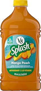 V8 Splash Mango Peach Flavored Juice Beverage, 64 fl oz Bottle