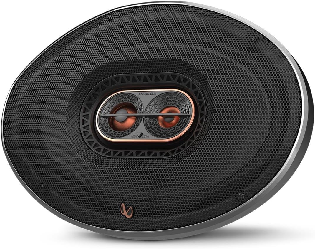 Infinity REF-9623ix 300W Max 6" x 9" 3-Way Car Audio Speaker with Edge-Driven, Textile Tweeters