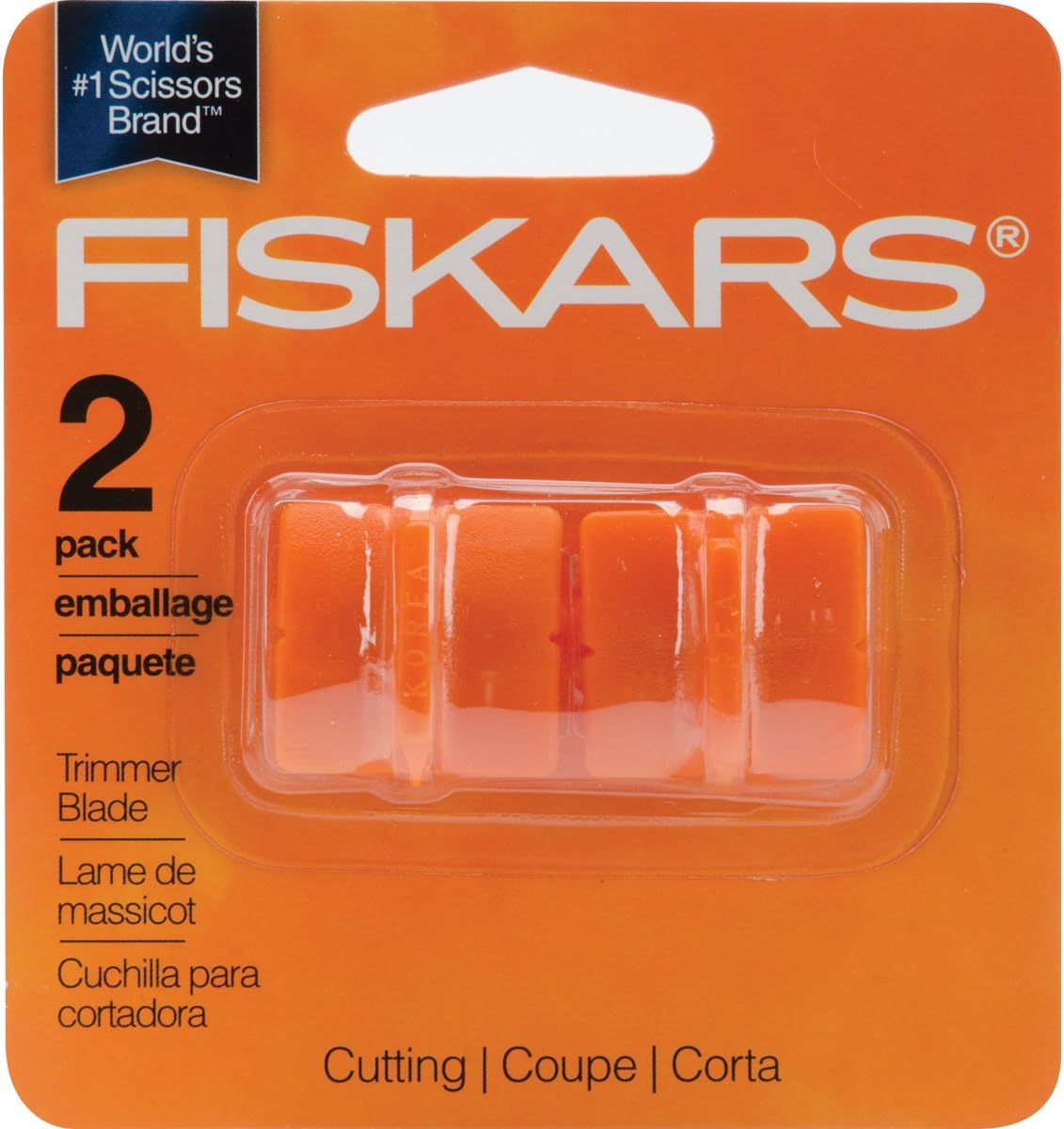 Fiskars Personal Paper Trimmer Replacement Blades 2Pk