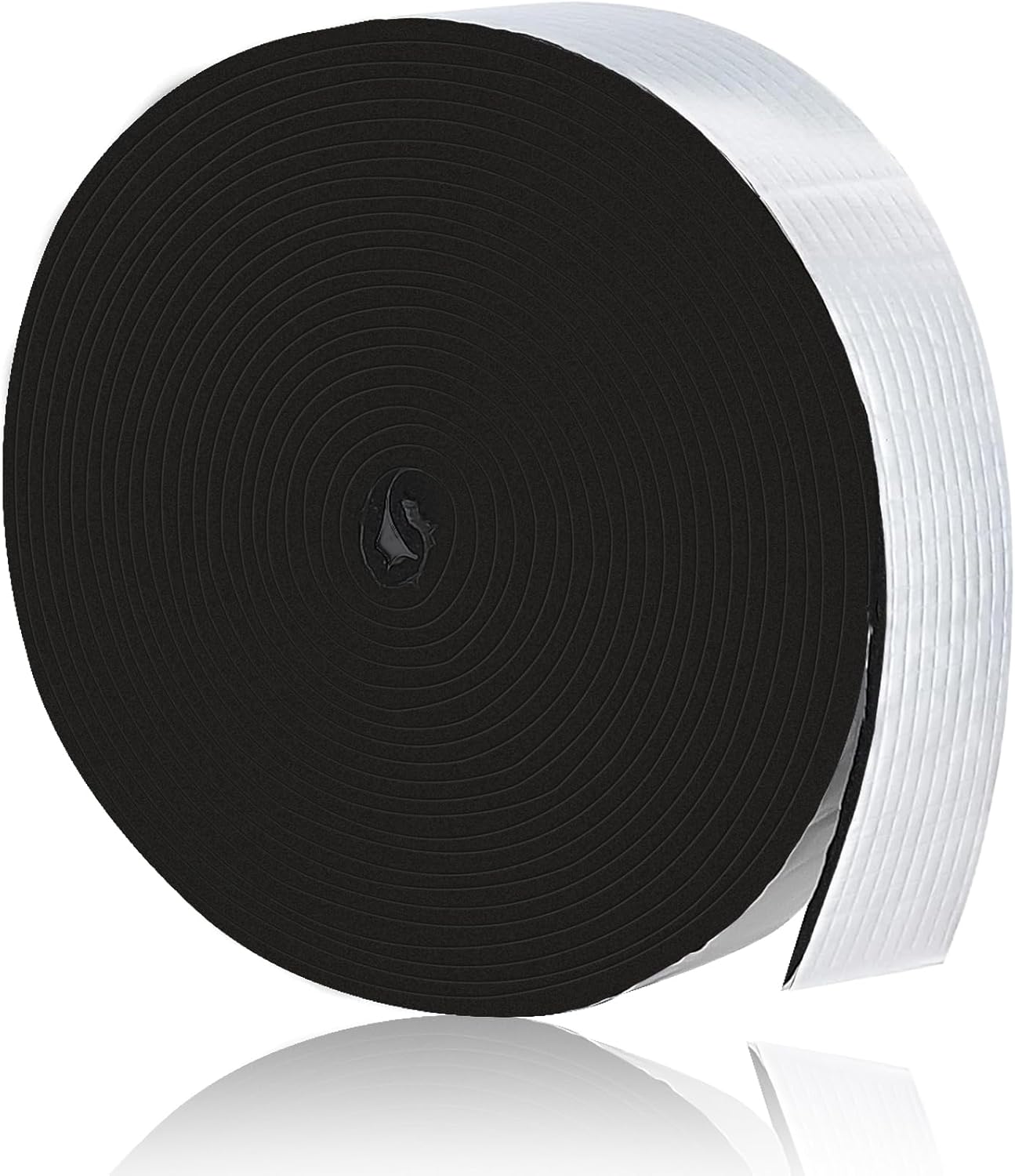 2in x 40FT Pipe Insulation Foam Tape,Self Adhesive Pipes Wrap Insulation Tape with Aluminum Foil,Waterproof Water Pipes Wrap Insulation Tape for Winter Cold Hot Water Pipes