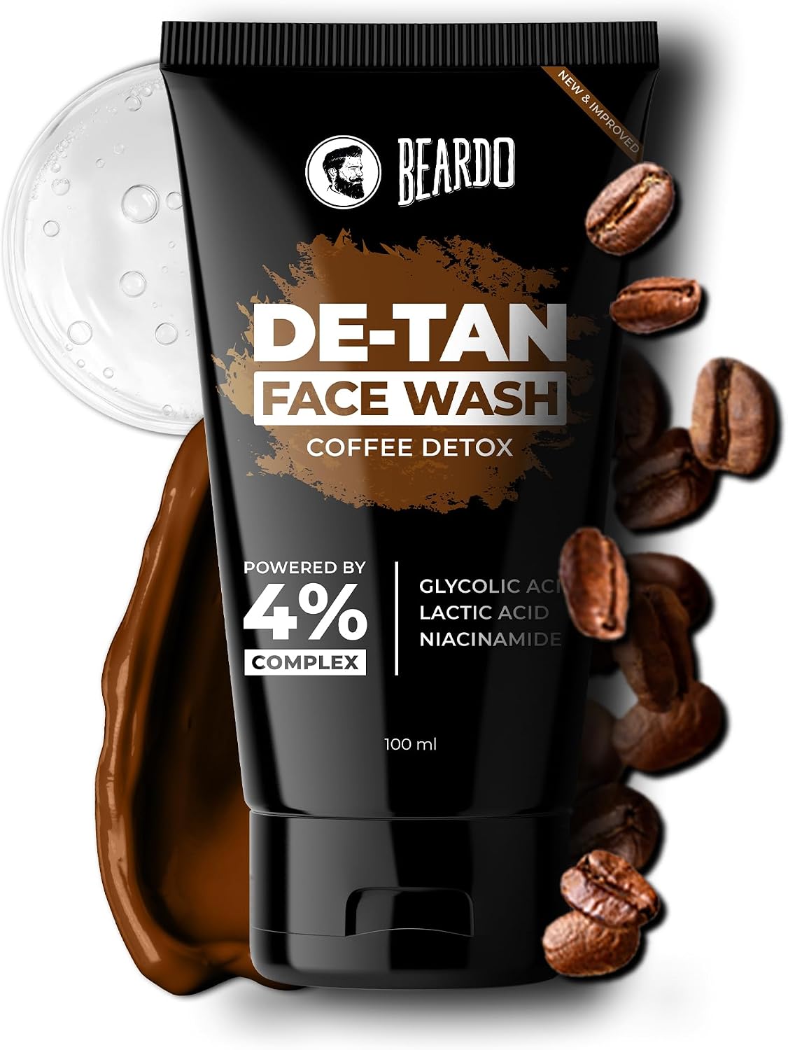Beardo De-Tan Facewash for Men 100ml Free Shipping