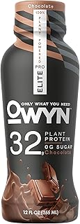 OWYN Chocolate Pro Elite Plant Protein Shake, 12 FZ