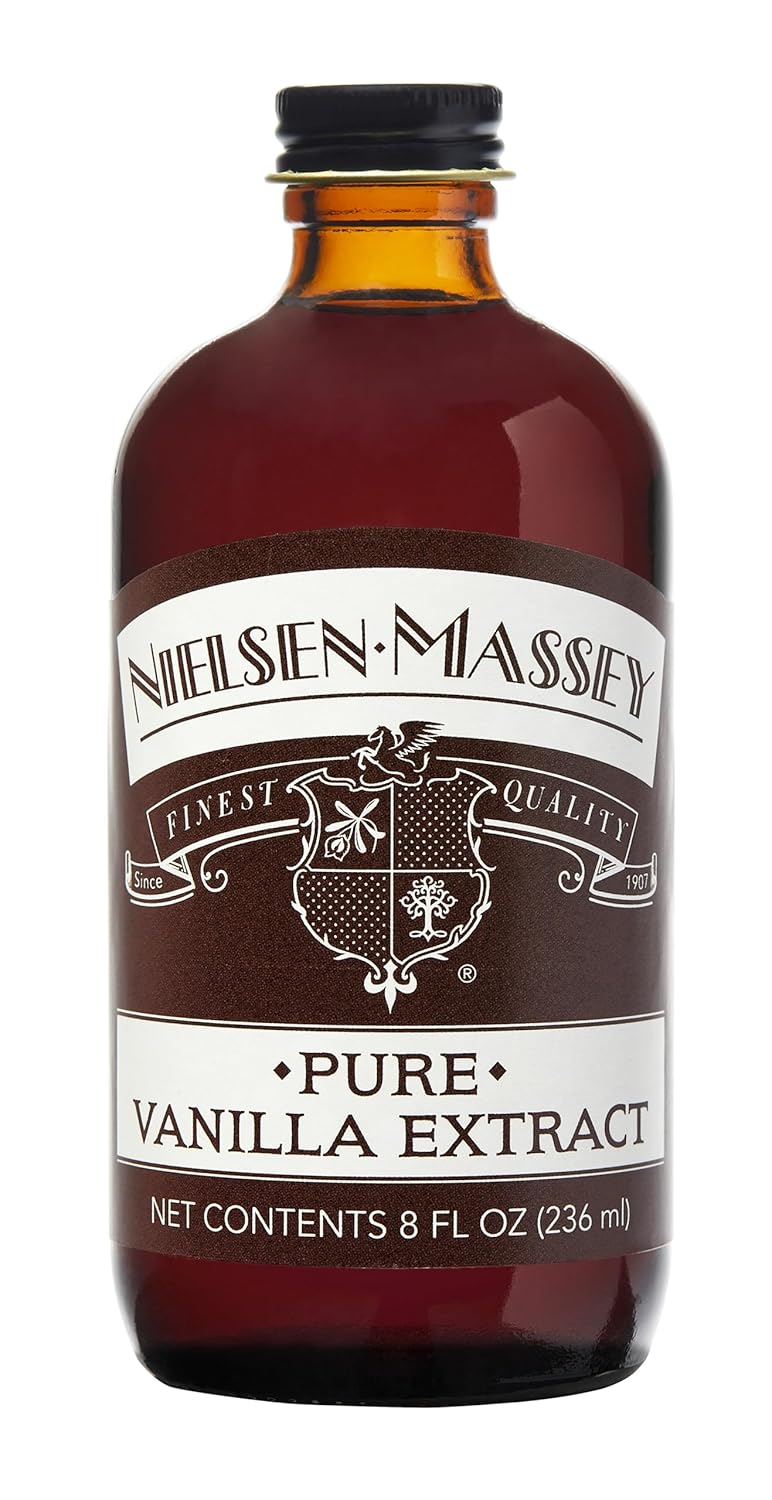 Nielsen-Massey Pure Vanilla Extract for Baking and Cooking, 8 Ounce Bottle