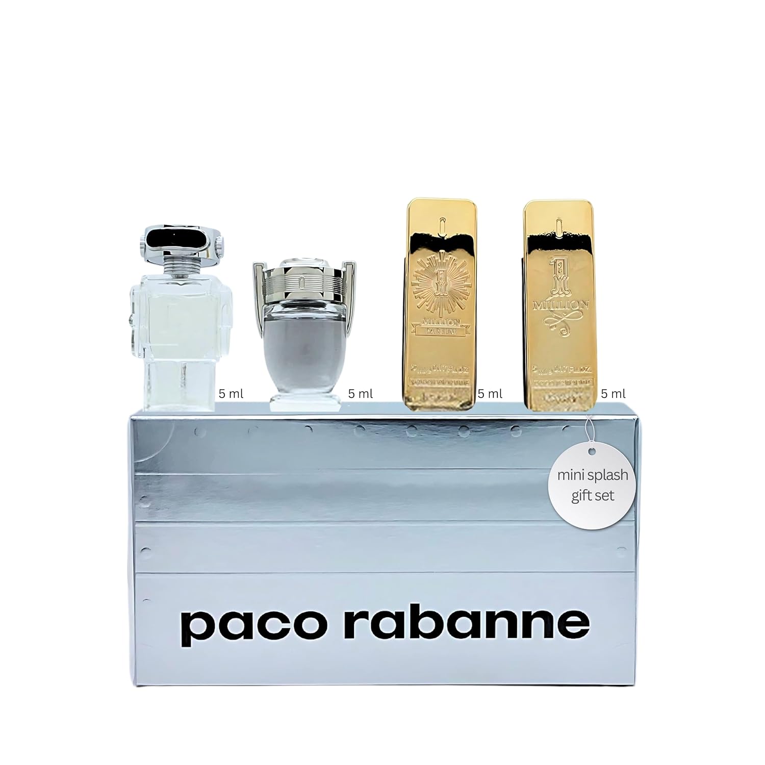 Paco Rabanne Mens Travel Size Perfume Gift Set