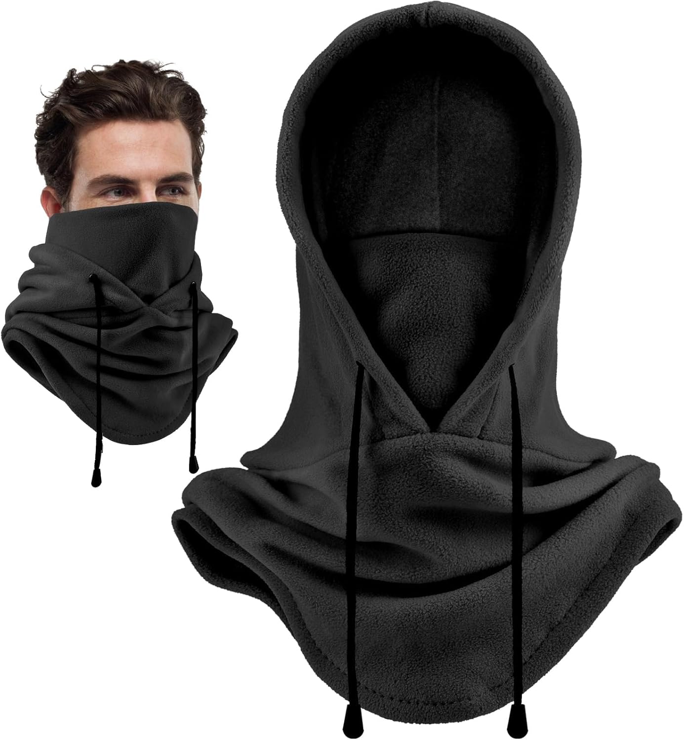 Joyoldelf Thermal Balaclava Face Mask Outdoor Sports Mask Hood Hat