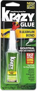 Elmer's KG48948MR Krazy Glue(R) Maximum Bond Industrial Formula-15g, No Size